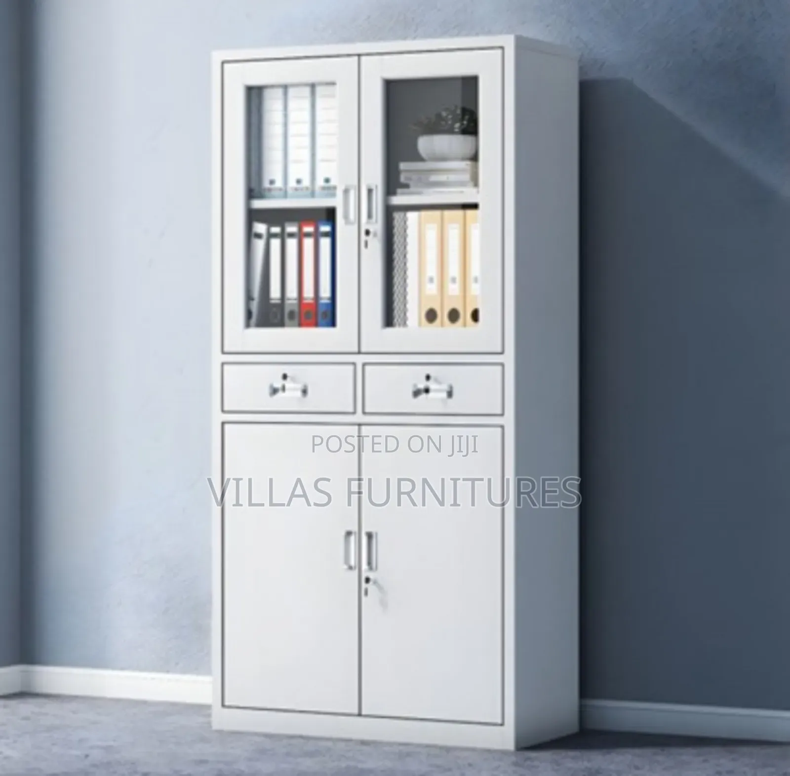 Imported Half Glass File Cabinet