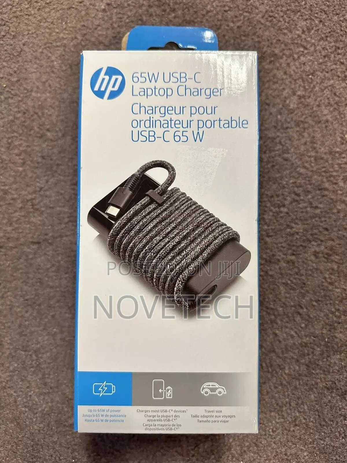 Original Hp 65w Usb-C Type C Charger Ac Adapter for Laptop