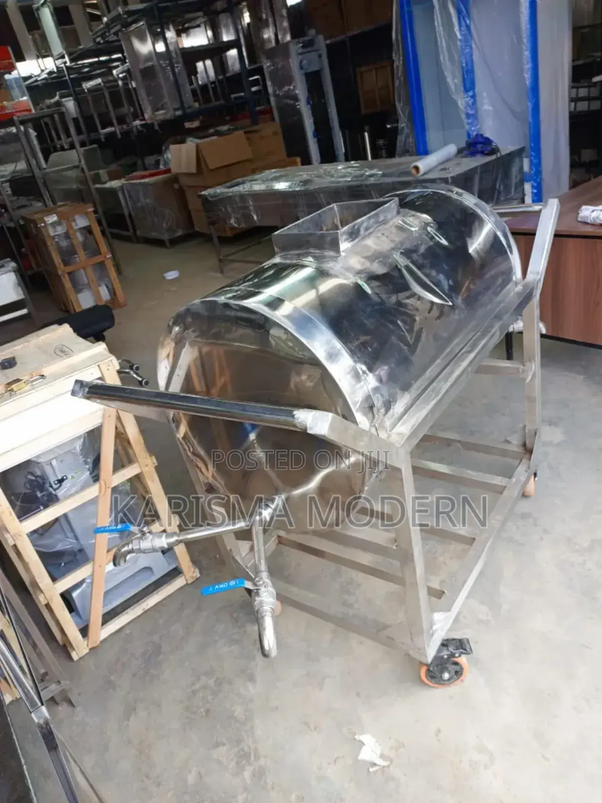 Modernized Stainless Steel 200 Litres Tea Urn