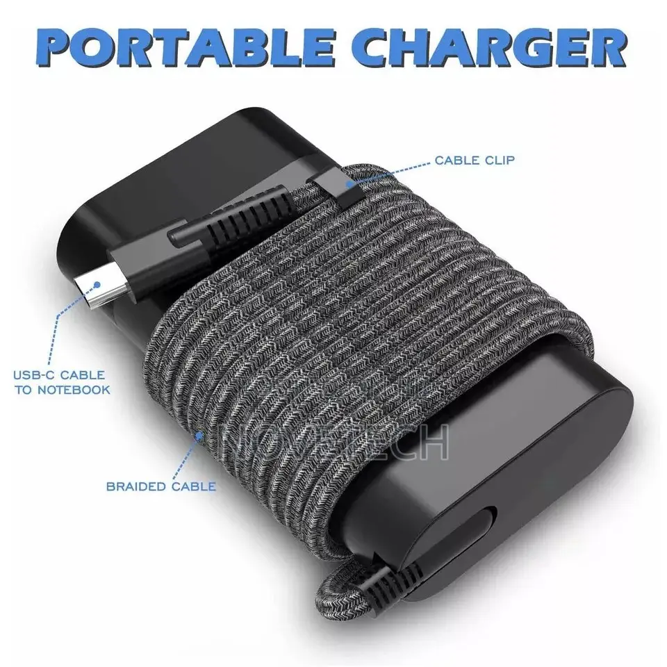65W USB-C Laptop Slim Charger Power Adapter for HP