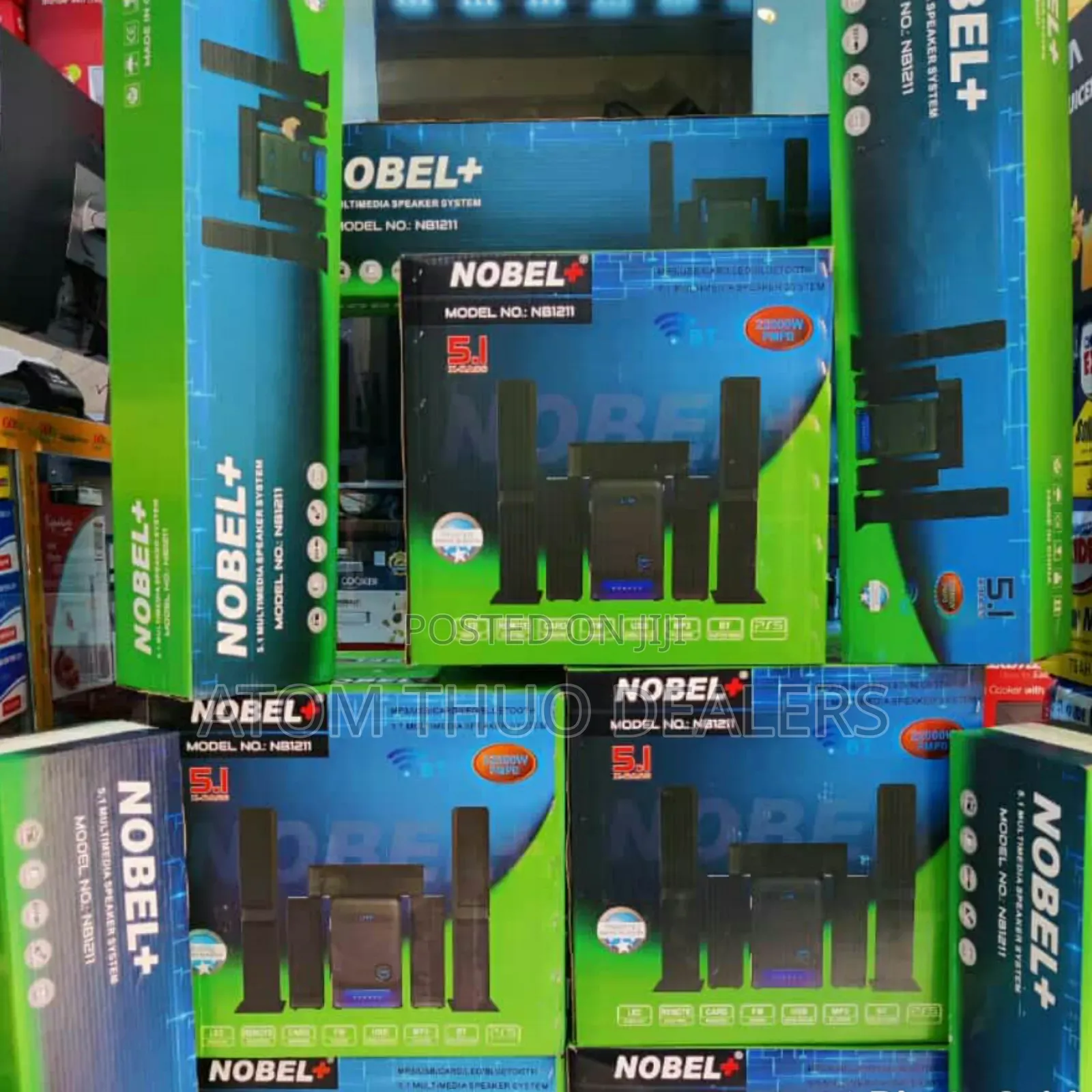 *Nobel 5.1 1211 Subwoofer Multi Media System