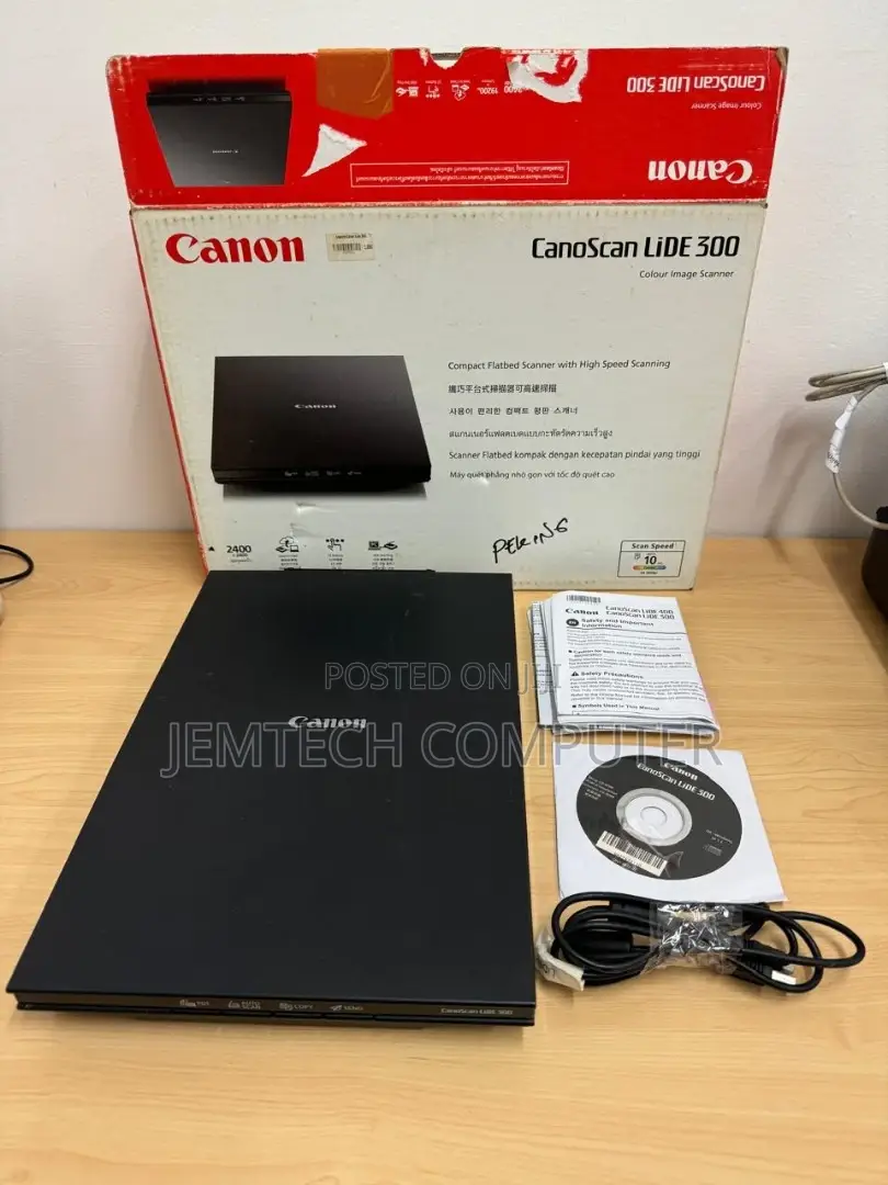 Canon Canoscan Slim Color Image Scanner Lide 300