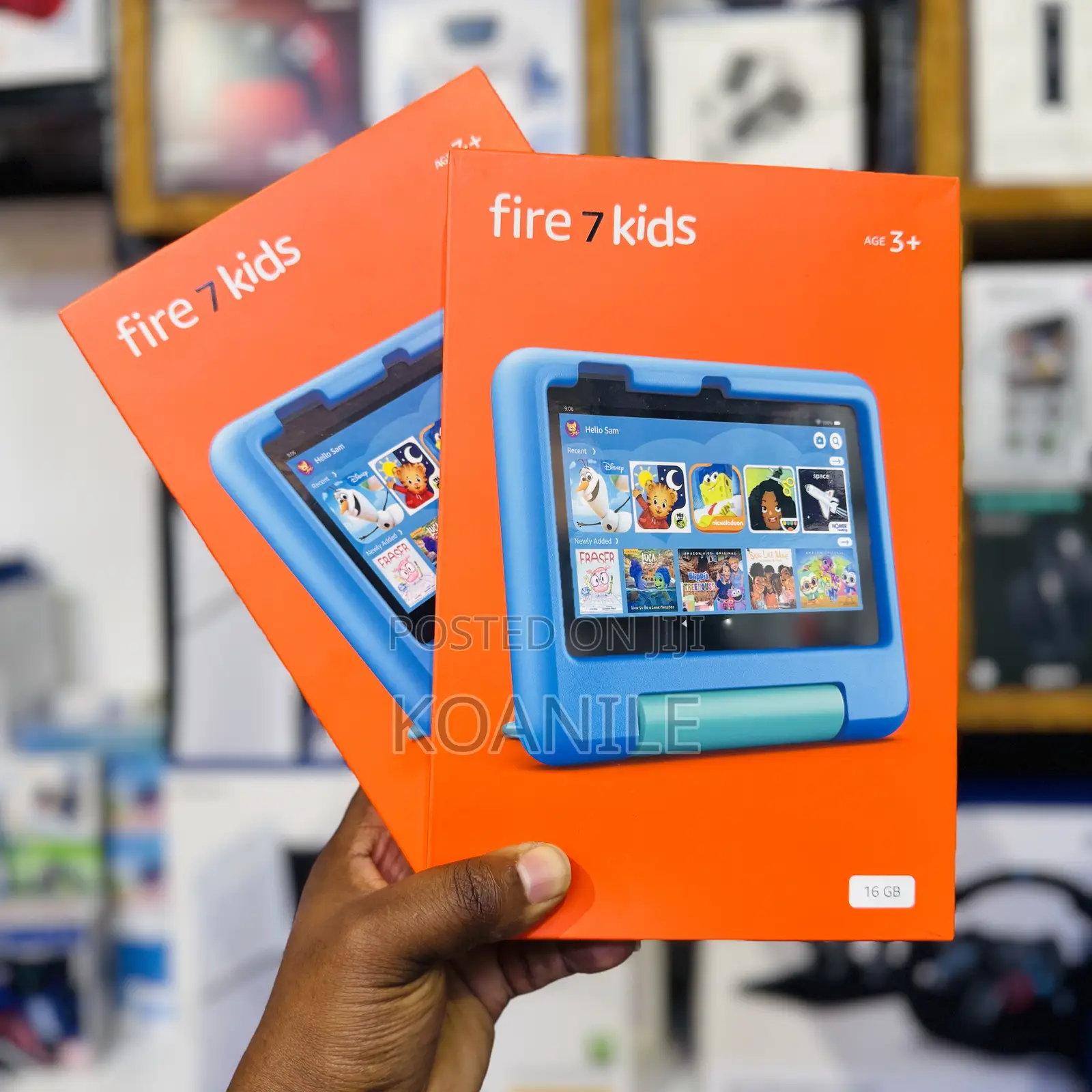 New Amazon Fire 7 Kids Edition 2022 16 GB Blue