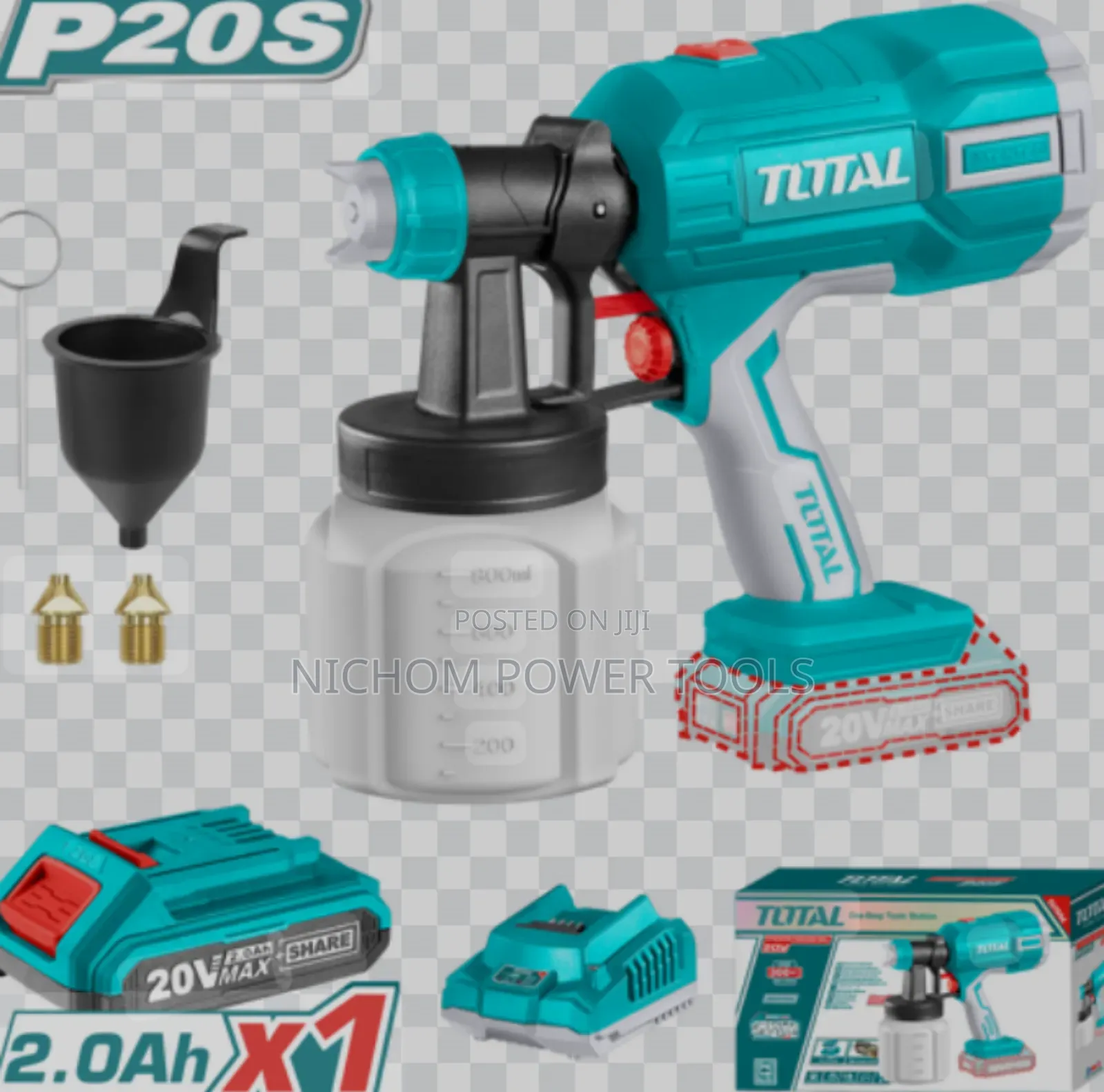 Total Cordless Spray Gun 20v