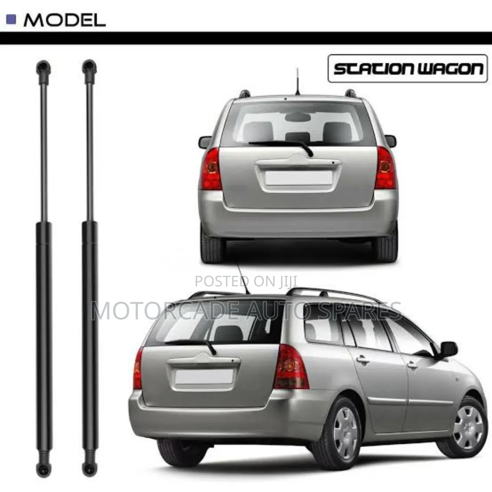 Toyota Fielder 2002-2005 Boot Shocks Struts