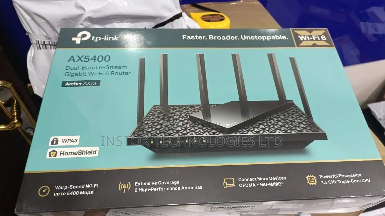 Tp-Link Archer AX73 AX5400 Dual-Band Gigabit Wi-Fi 6 Router
