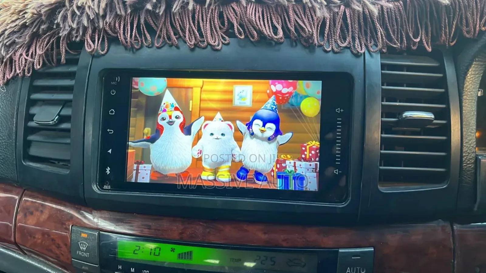 8" Android Radio Fitted on Allion Car/ 8" Android Car Radio
