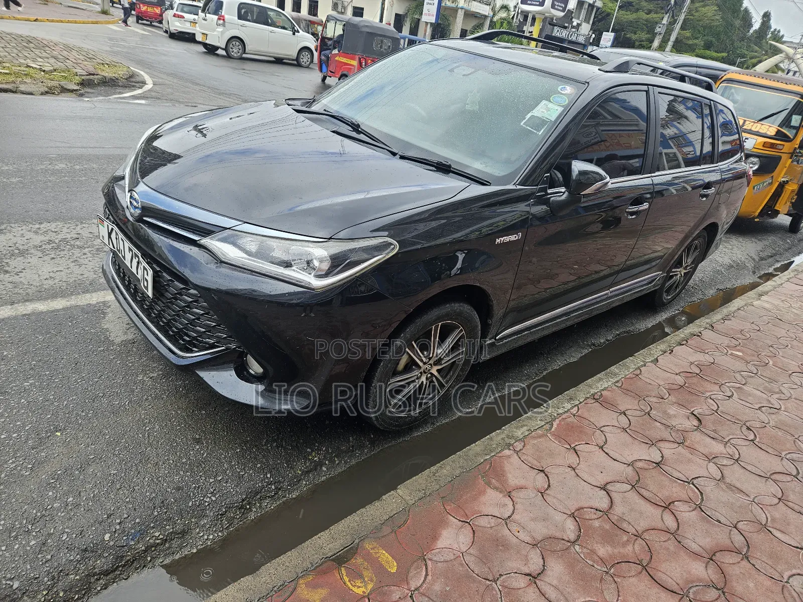 Toyota Corolla Fielder 2016 Black