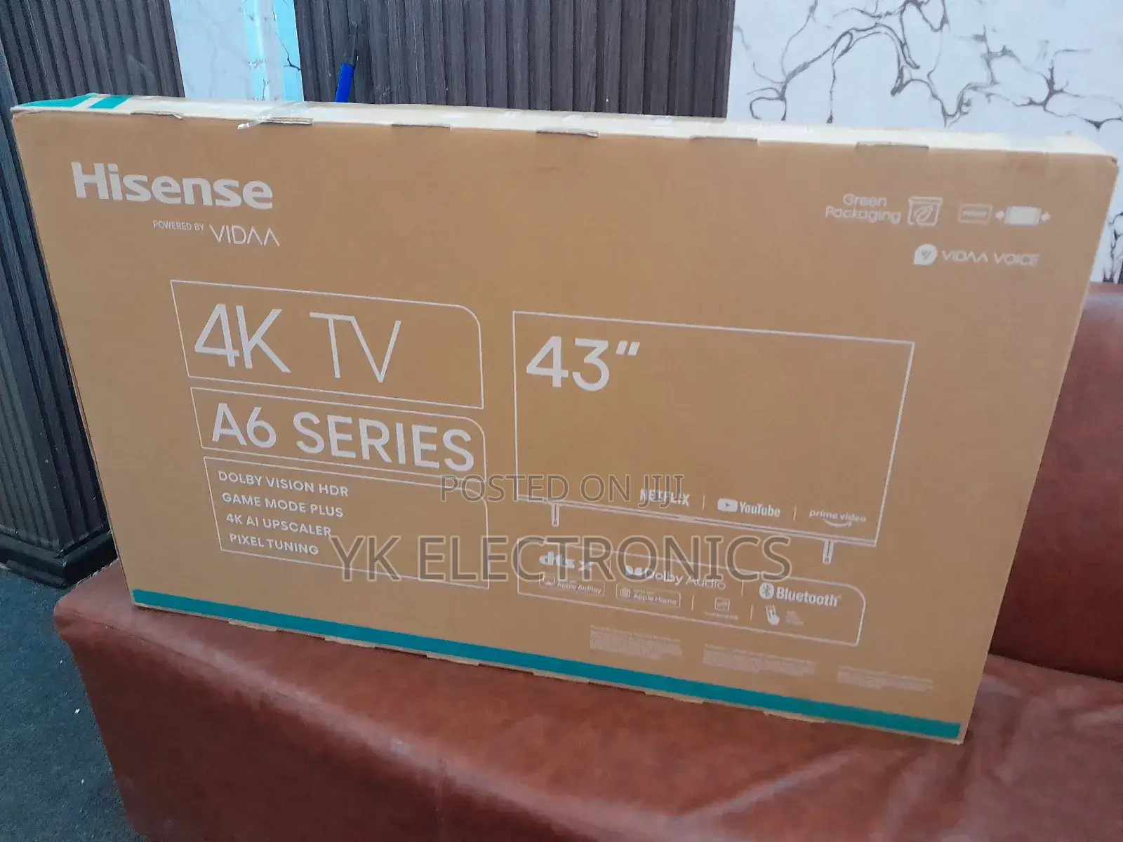 Hisense 43 Inch Smart Uhd Tv 43a6k