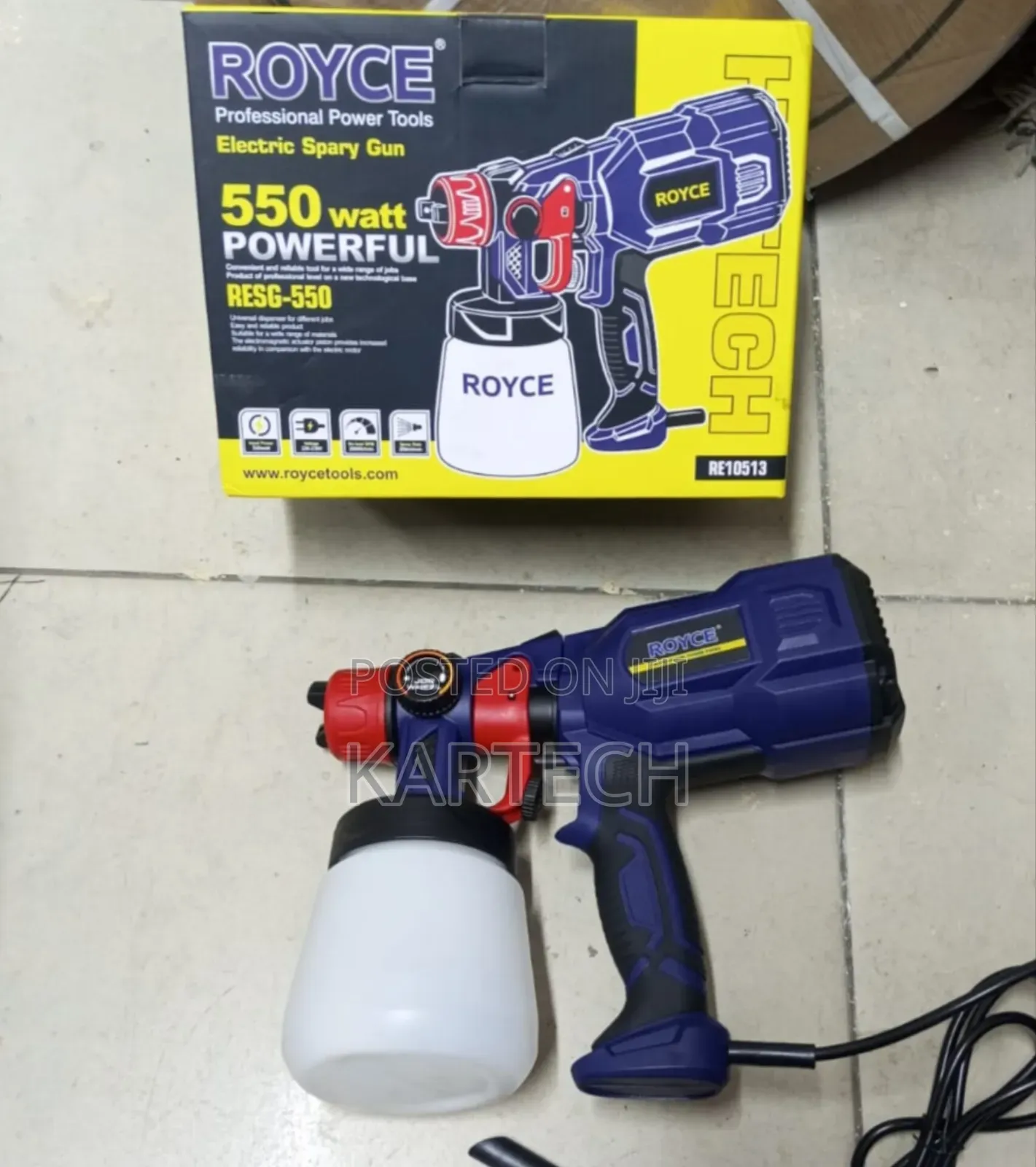 Royce 550w Powerful Electric Spray Gun