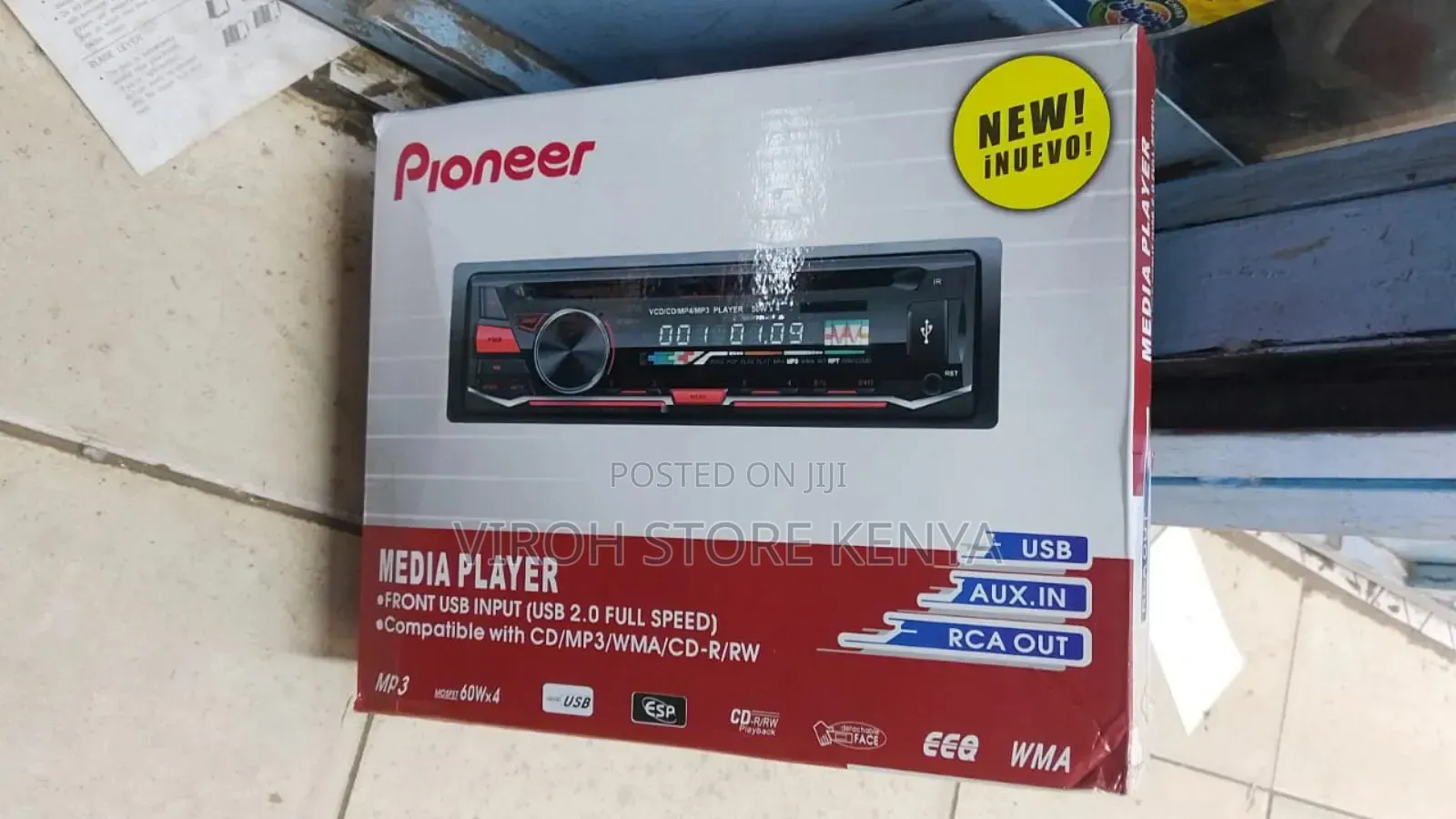 Pioneer Car Amplifier Music System