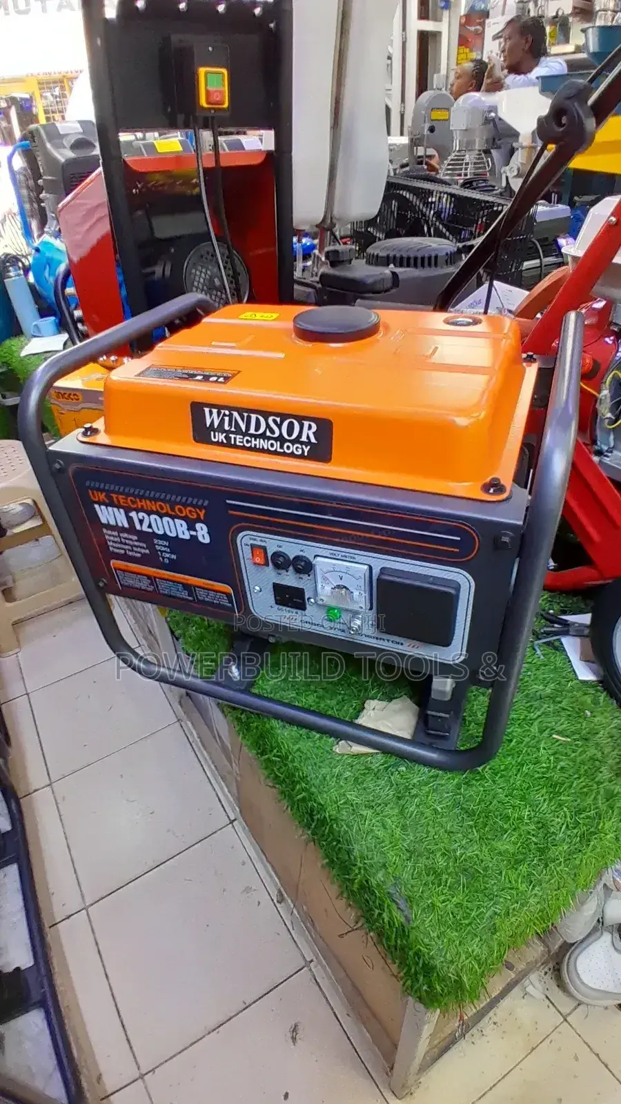 Portable 1KVA Windsor Petrol Generator