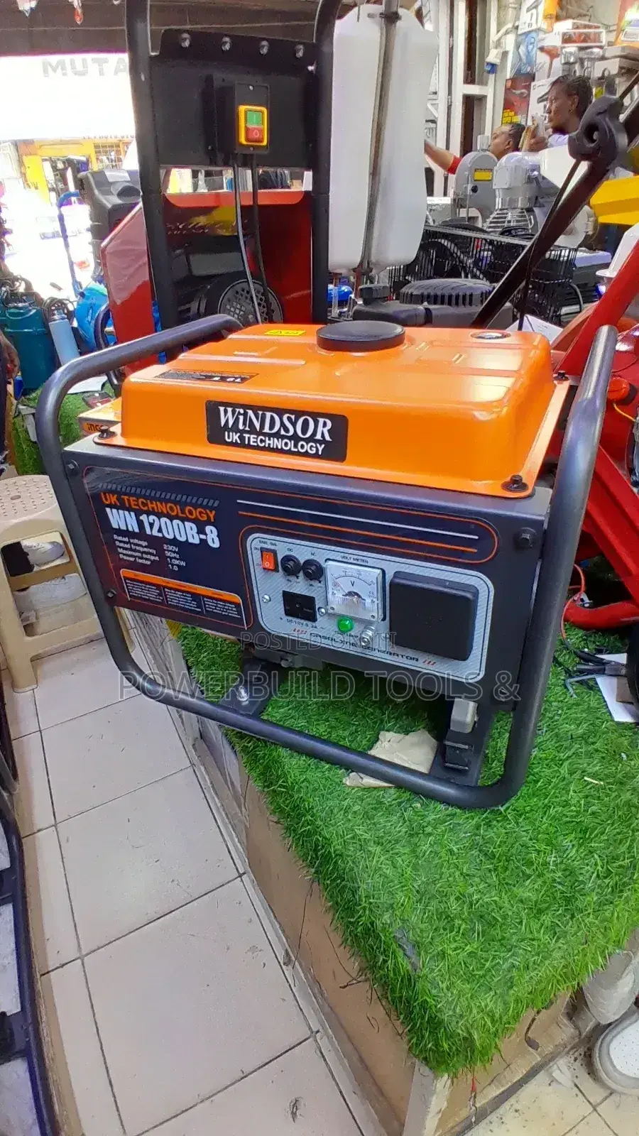 Portable 1KVA Windsor Petrol Generator