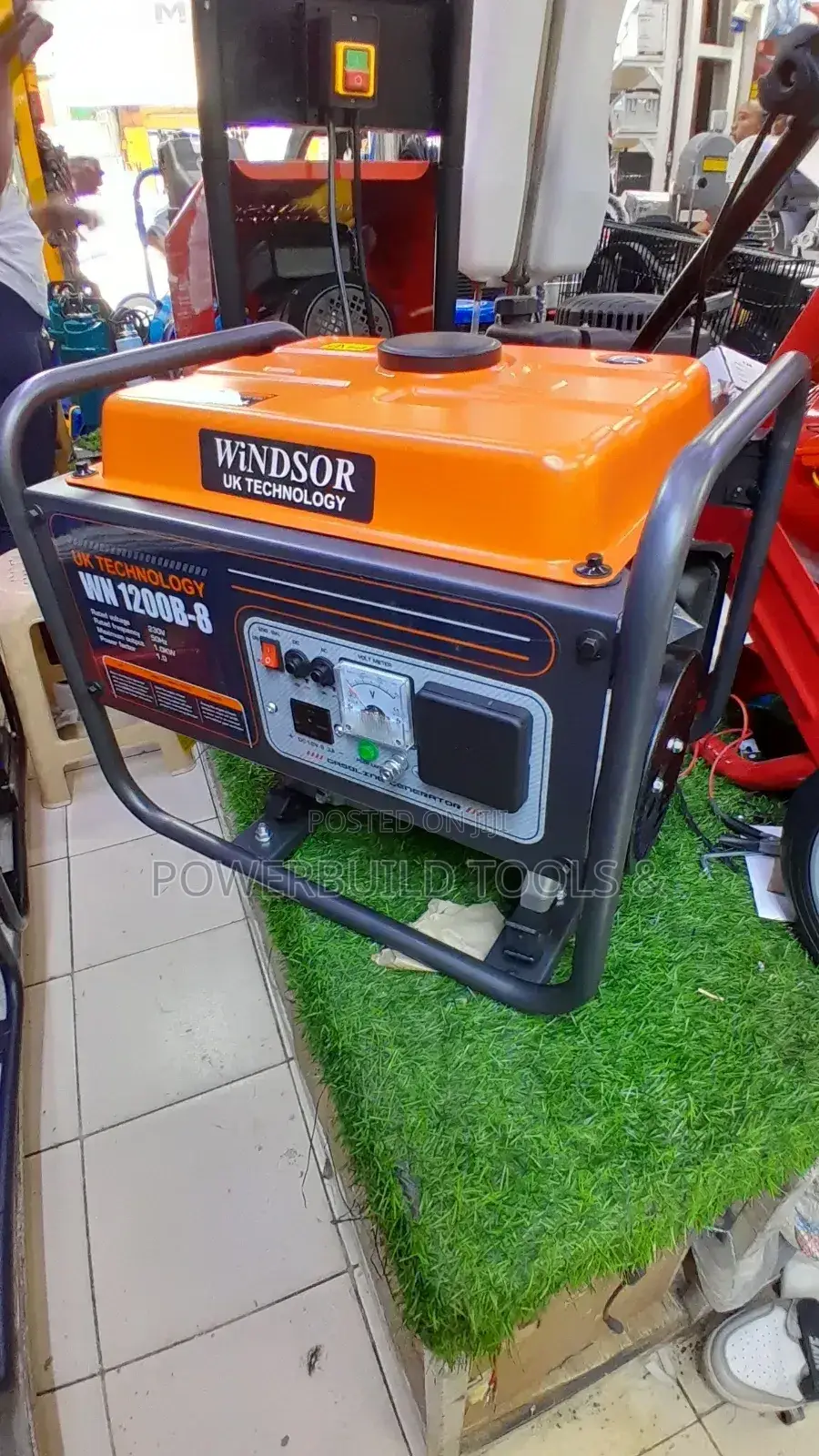 Portable 1KVA Windsor Petrol Generator