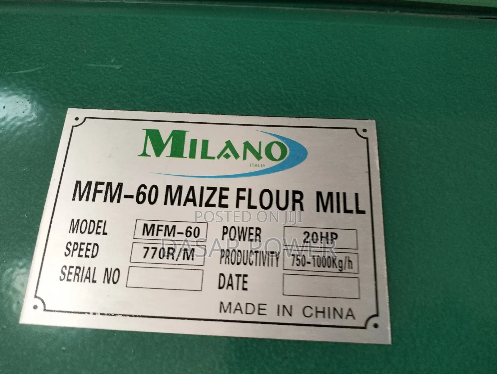 Heavy Duty Maize Floor Rollermill