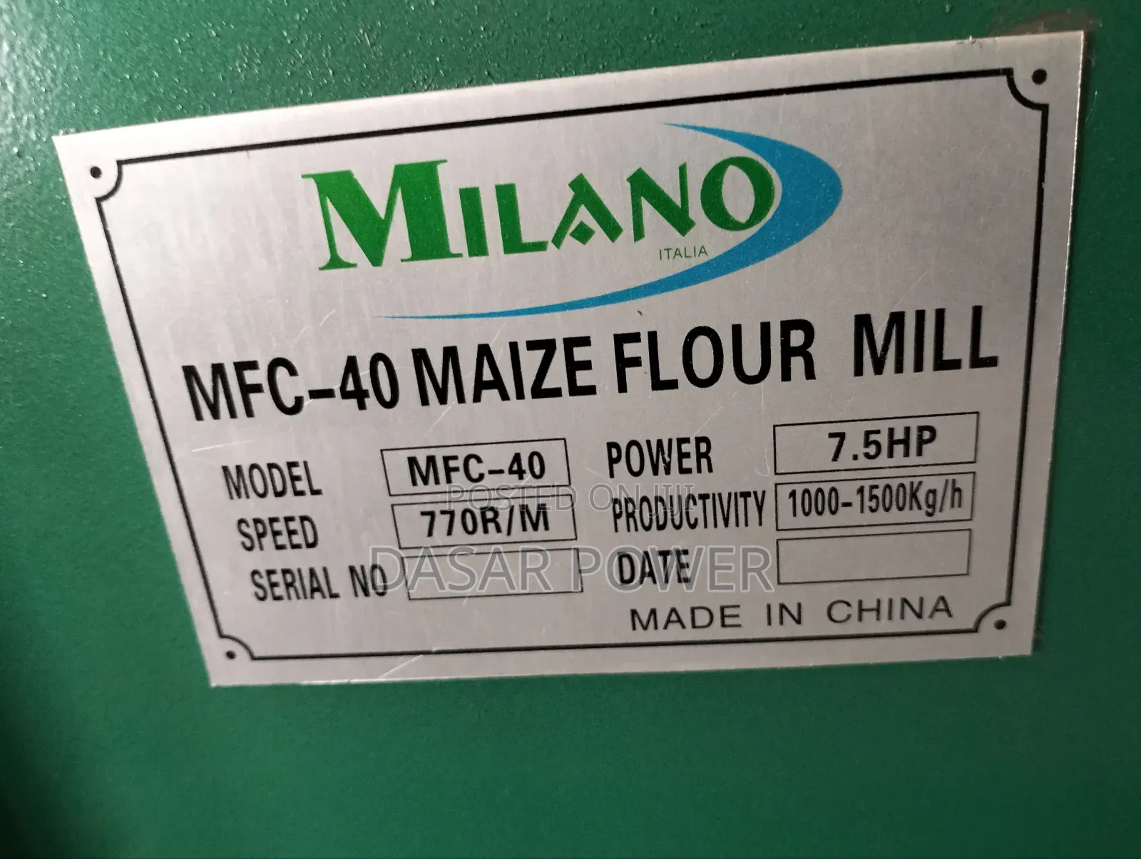 Heavy Duty Maize Floor Rollermill