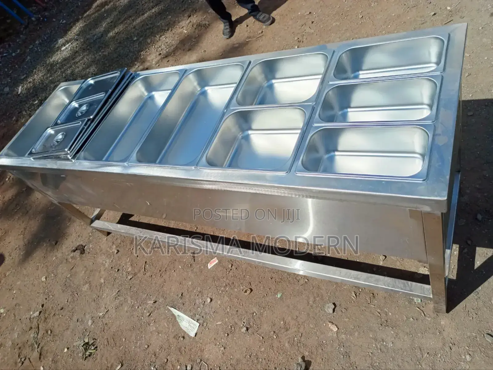 Stainless Steel Shinny Food Warmer