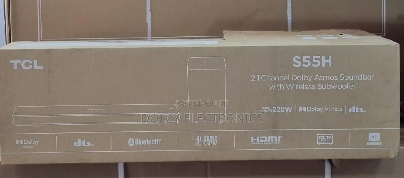 Tcl S55h S Class 2.1 Channel Sound Bar