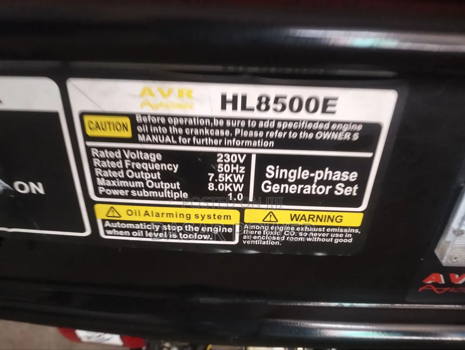 Primo Italy Generator for Hire