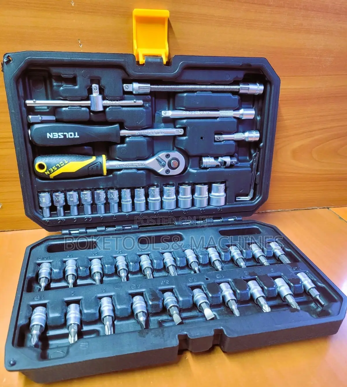 Tolsen 46pcs 1/4" Socket Set