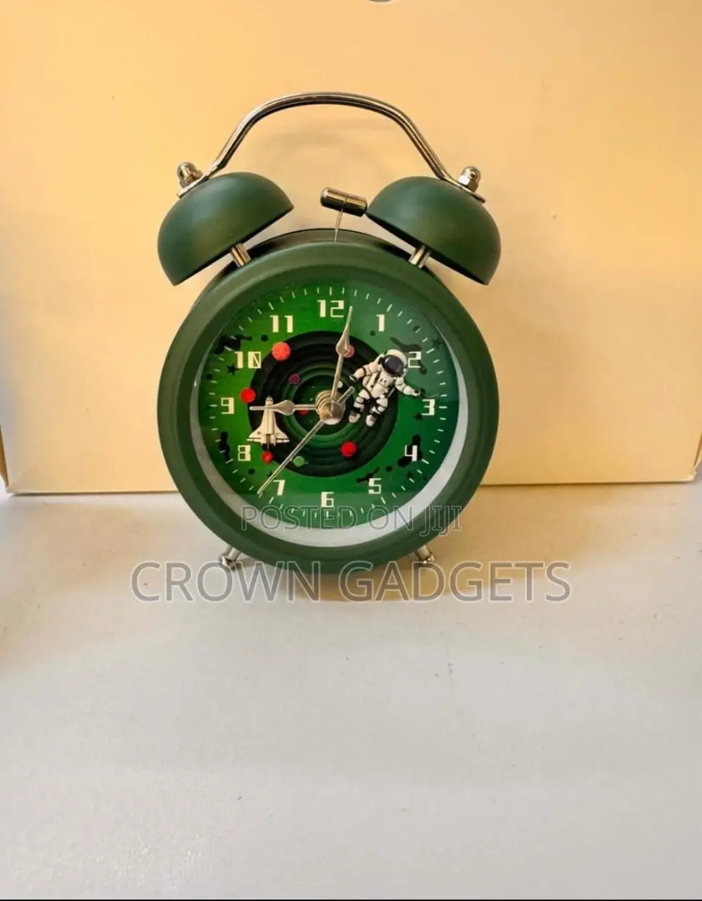 Old-School Twin Bell Alarm Clock