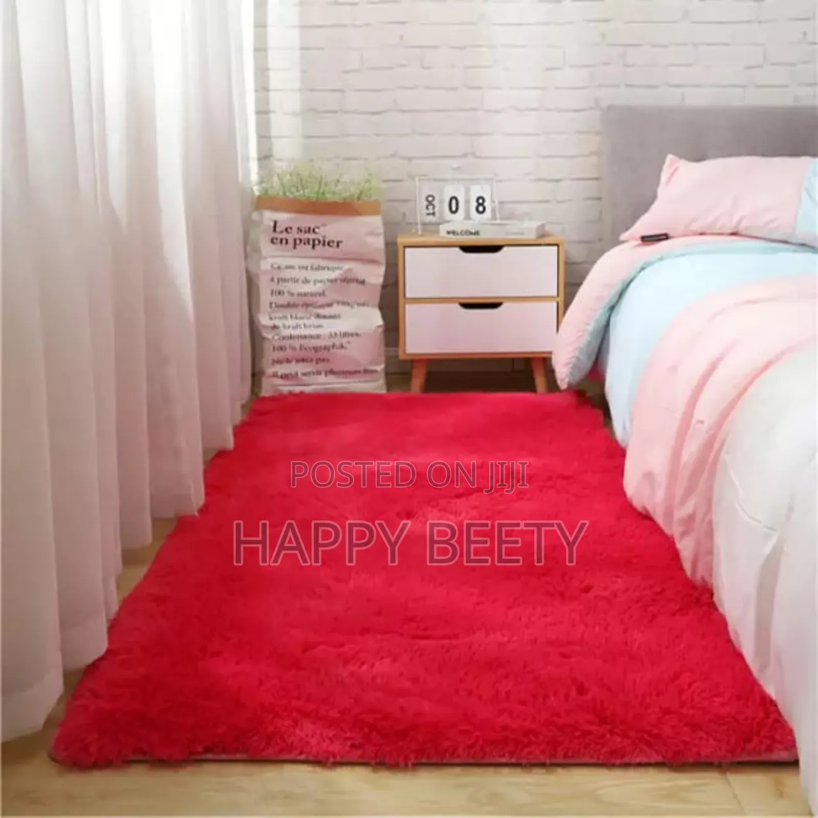Soft and Warm Bedside Rug