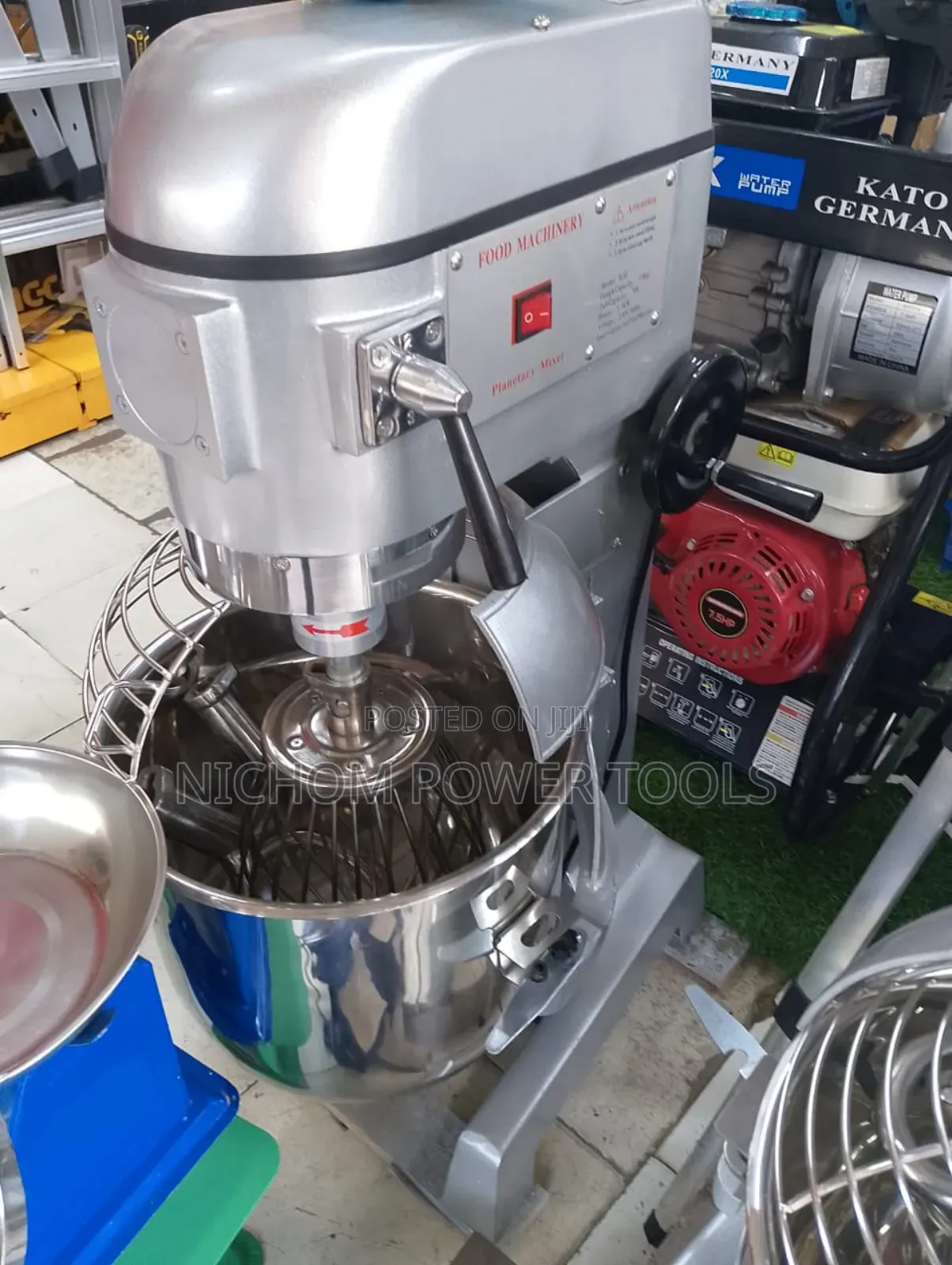 20ltrs Planetary Commercial Dough Mixer