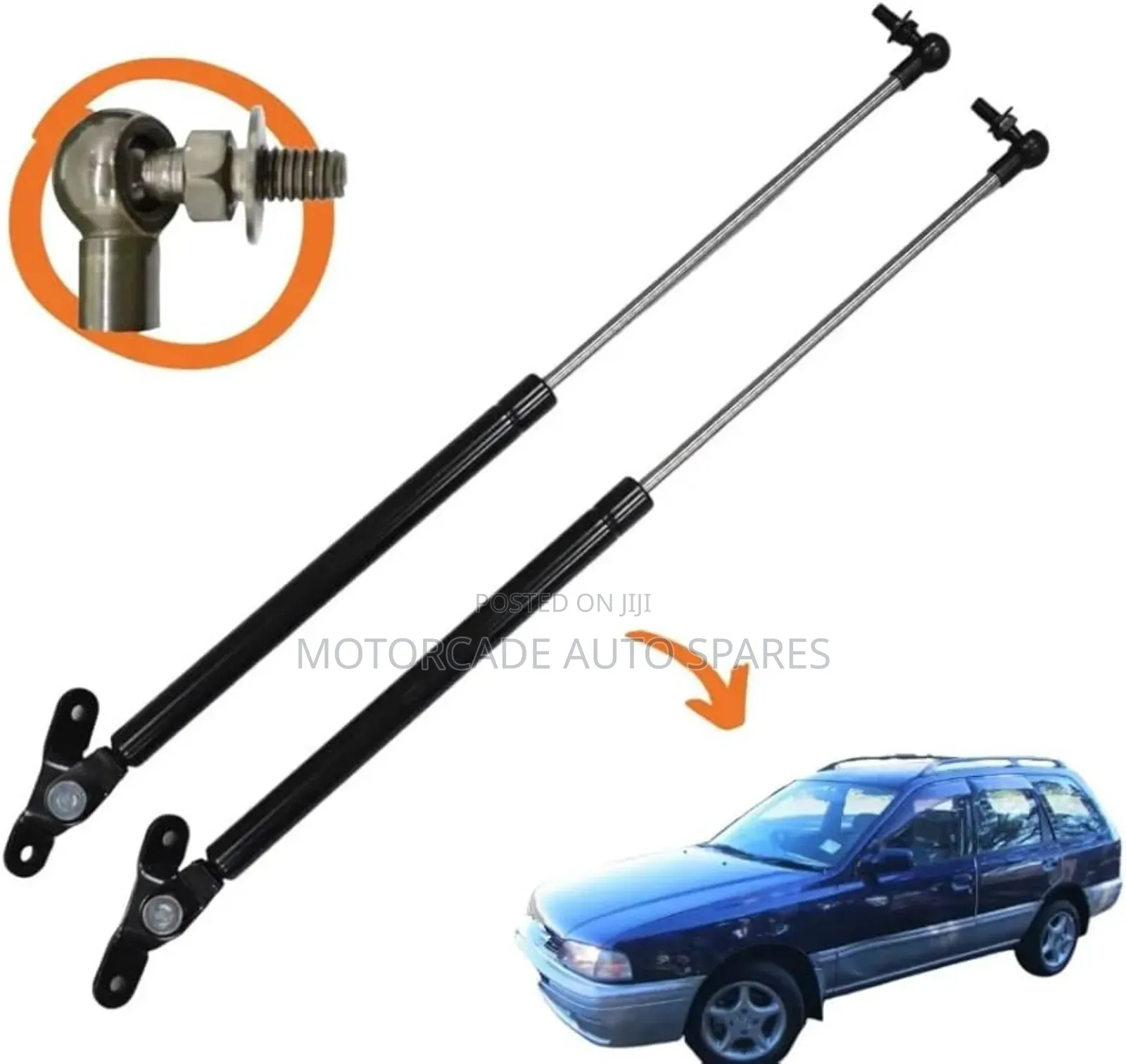 Nissan Wingroad Y11 Boot Shocks