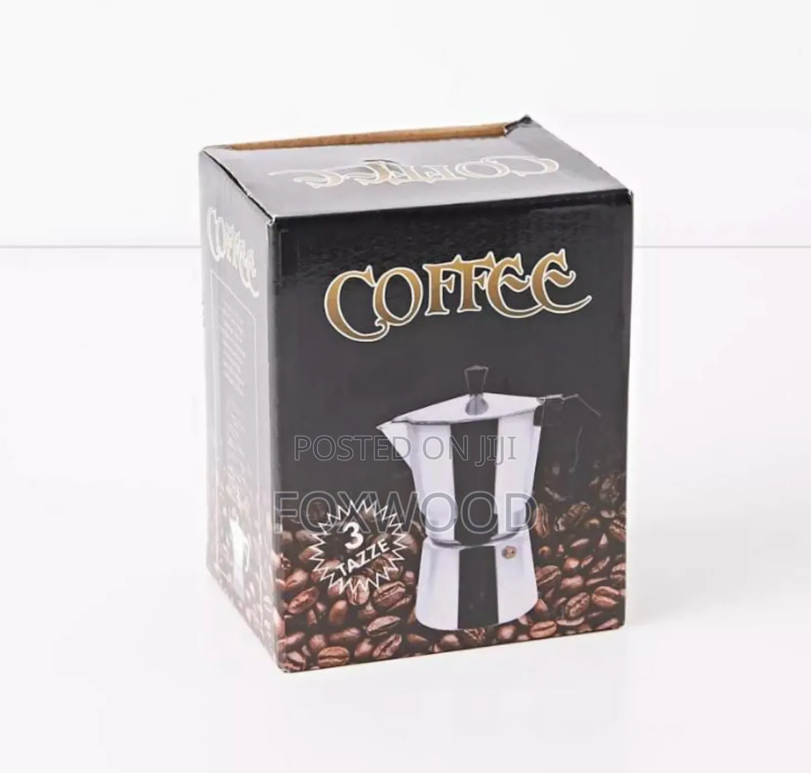 Expresso Coffee Maker Steel 450ml