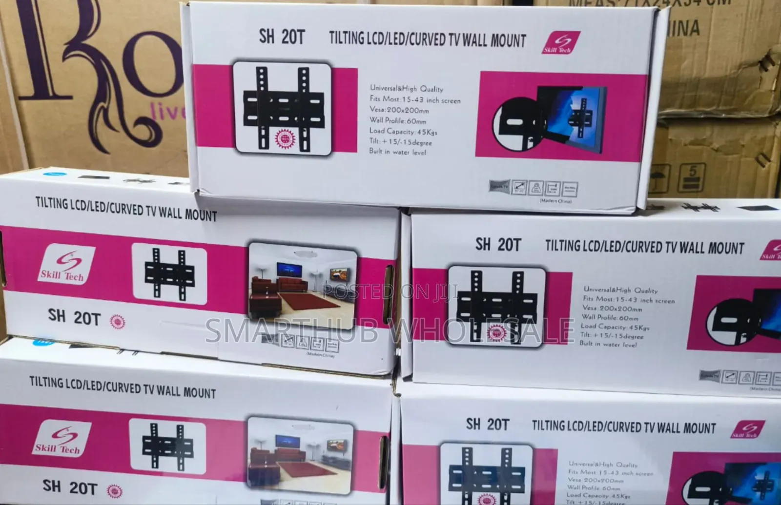 12-43 Inches SH 20T Tilting Fixed TV Wall Mount Brackets
