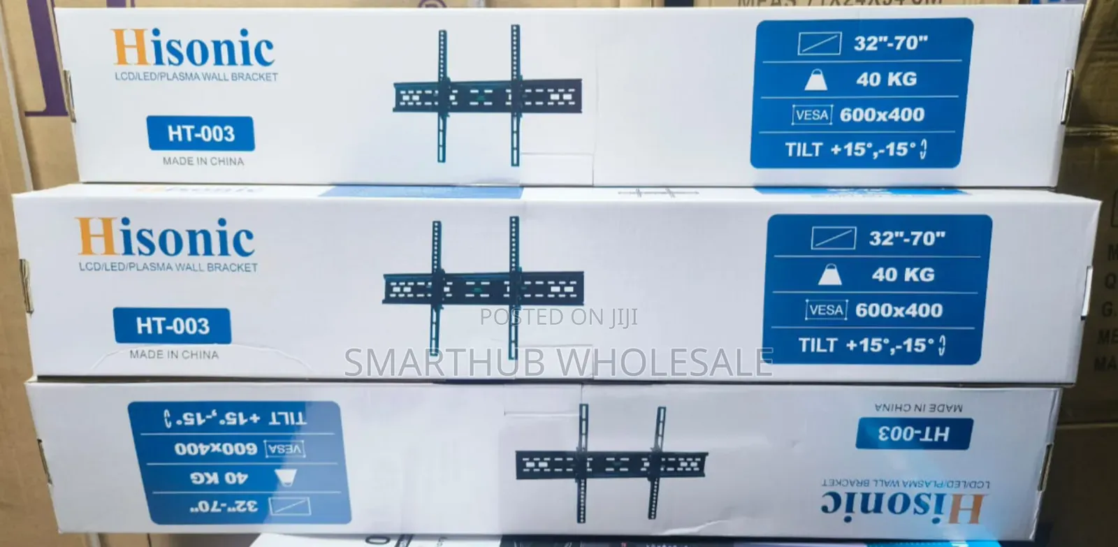 32-70 Inch Heavy Duty Fixed Tilt TV Wall Mount Brackets