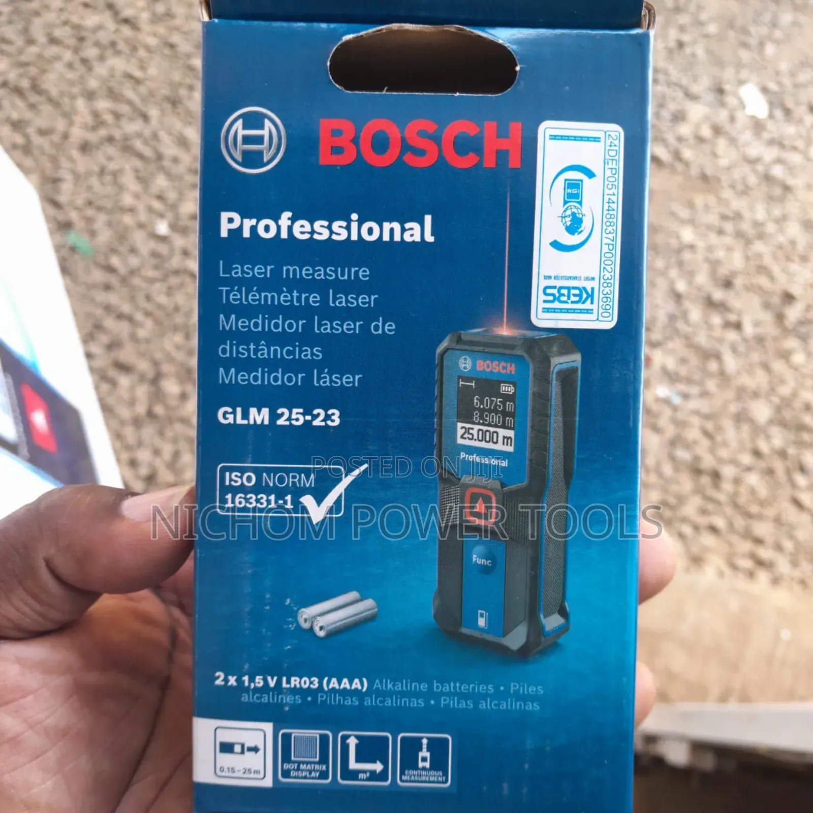 Bosch Professional Laser Measure GLM 25-23