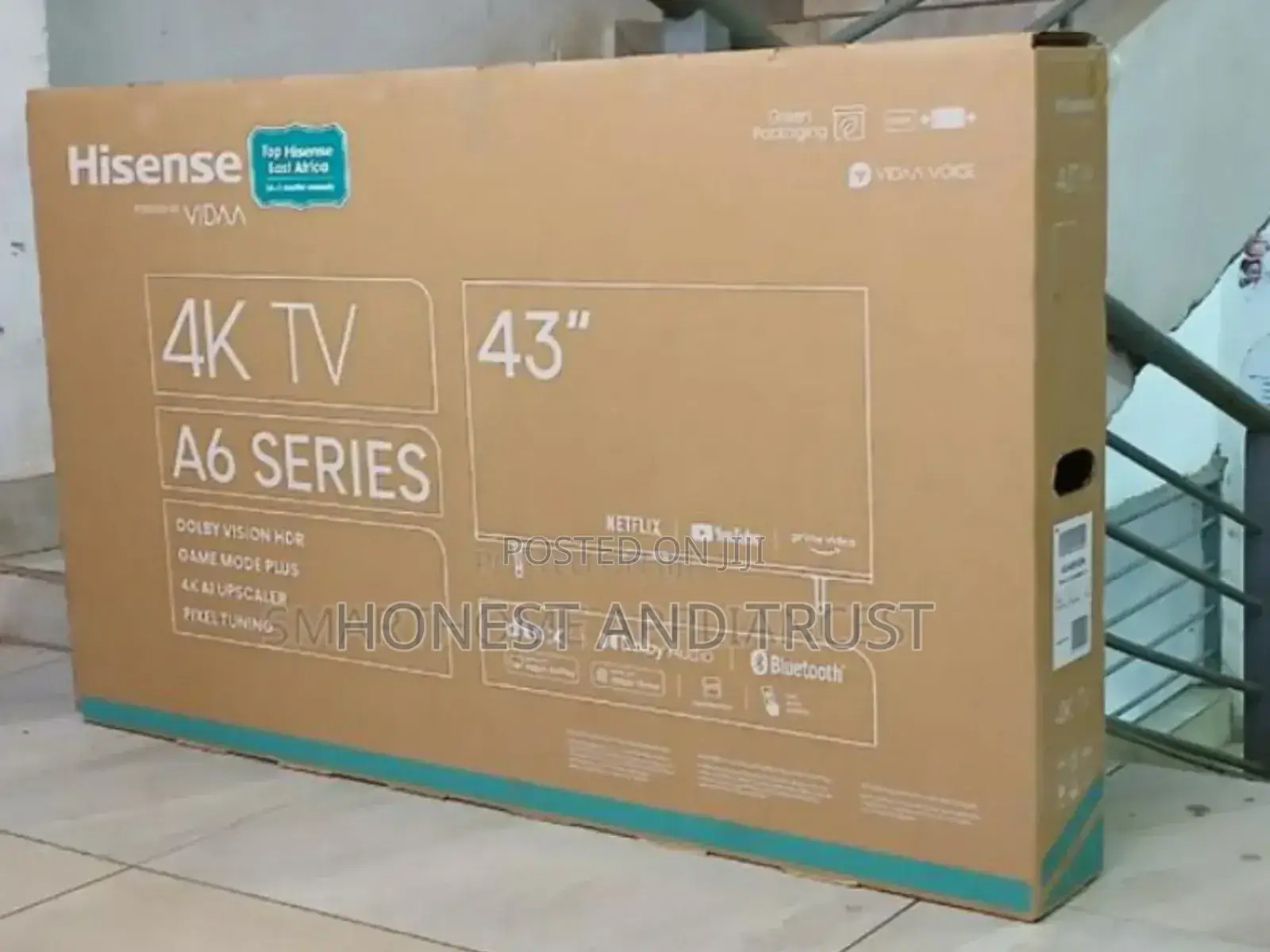 A6 Series HISENCE Smart Tv 43 Inches