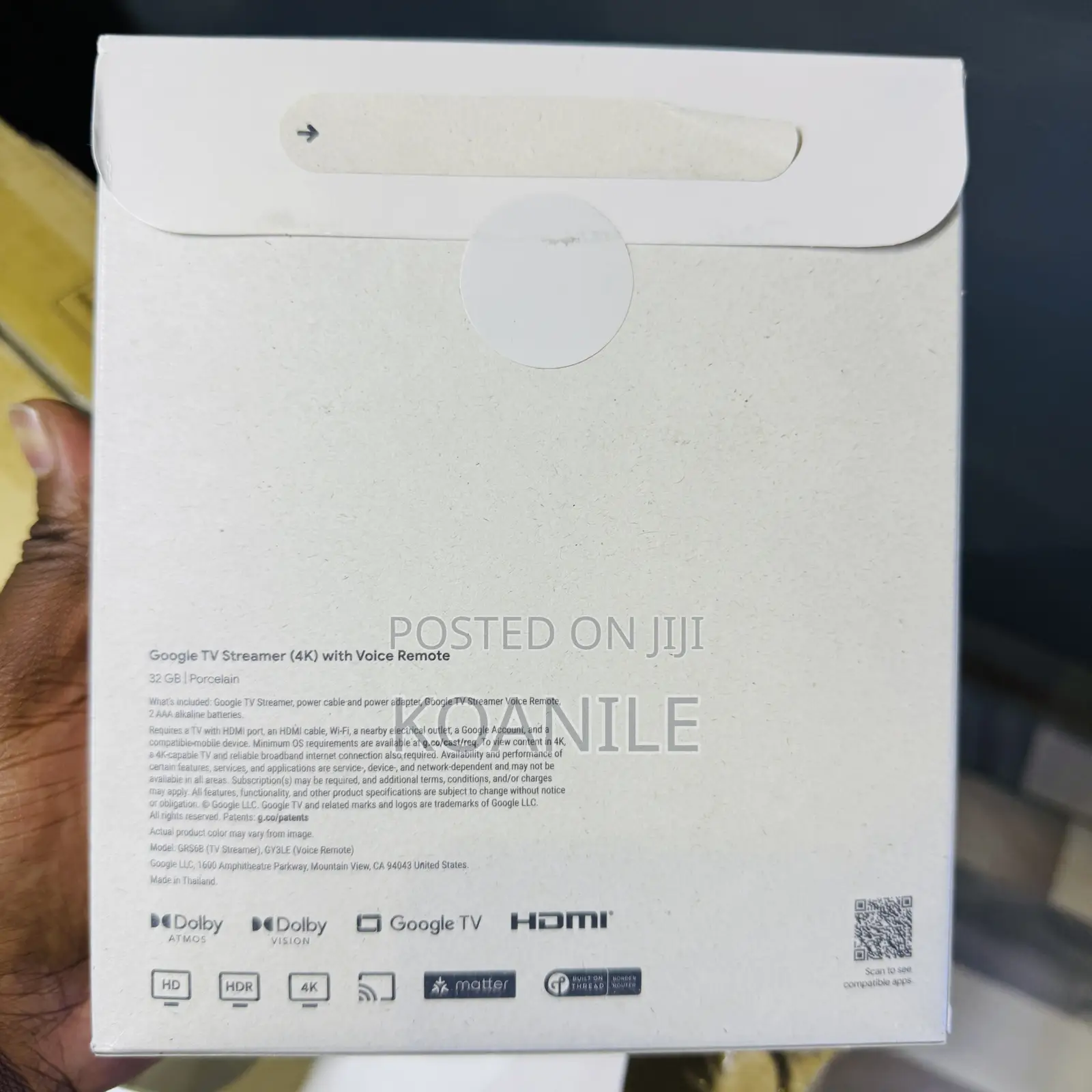 Google Streamer 32gb With Voice Remote