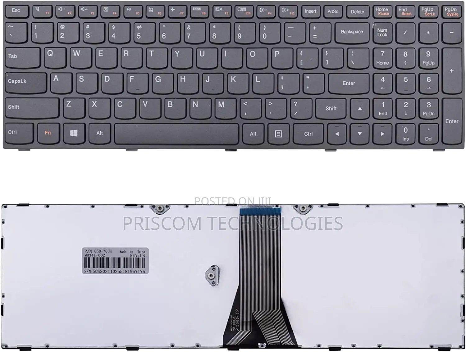 Laptop Keyboard for Lenovo G50_30, G50_45, G50_70, G50_80