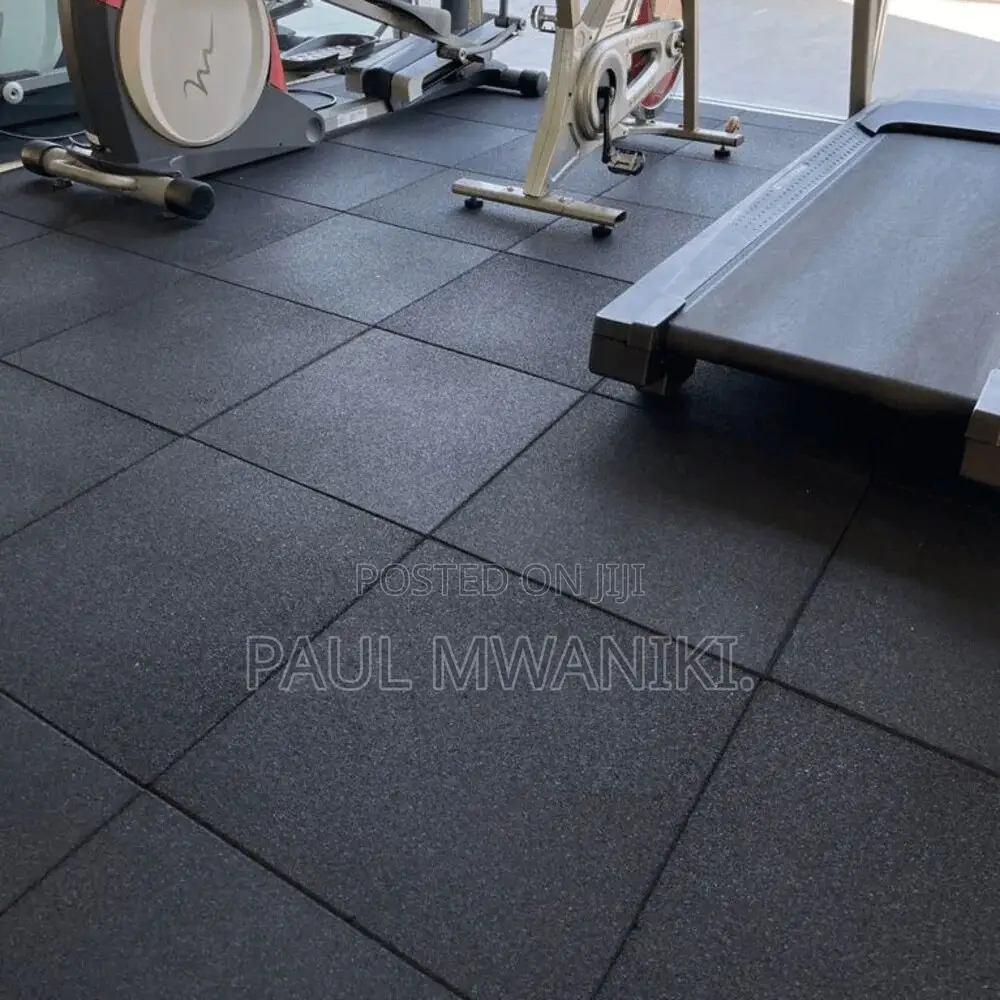 Premium Rubber Gym Tiles,20mm 15mm