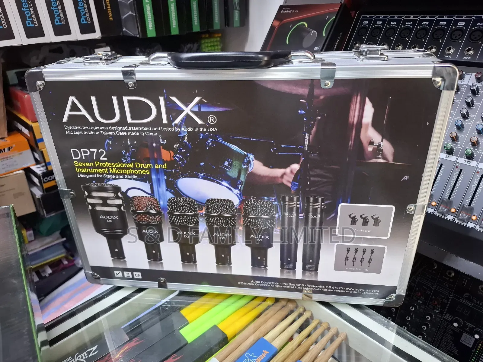 AUDIX DP72 Drumset Microphone