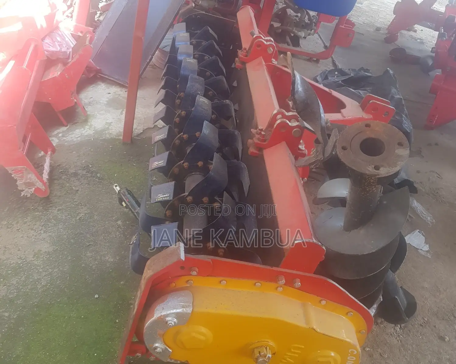 Brand New Rotavetor Machine 2020 Red For Sale