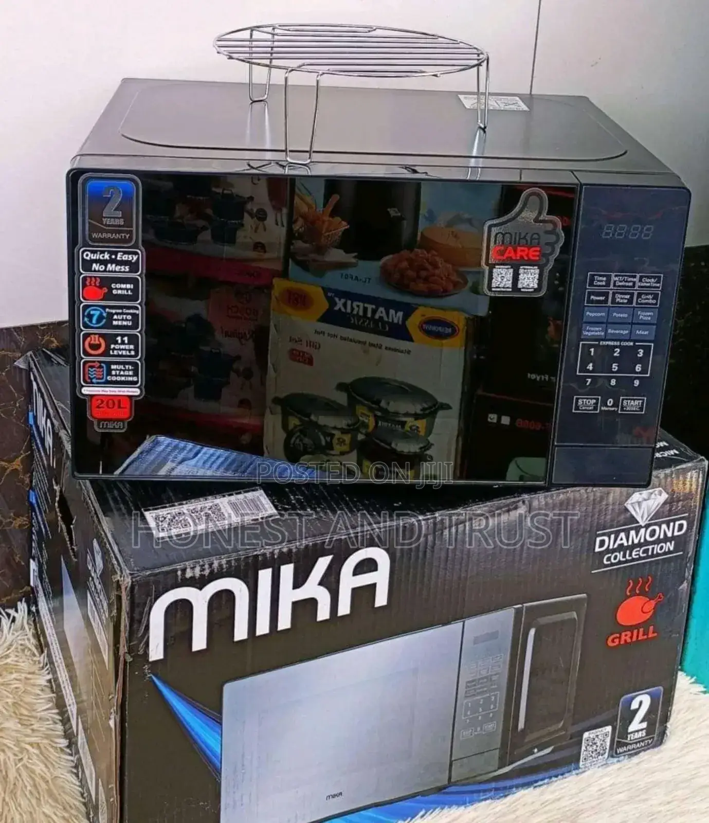 High Quality Mika Digital Microwave With Grill