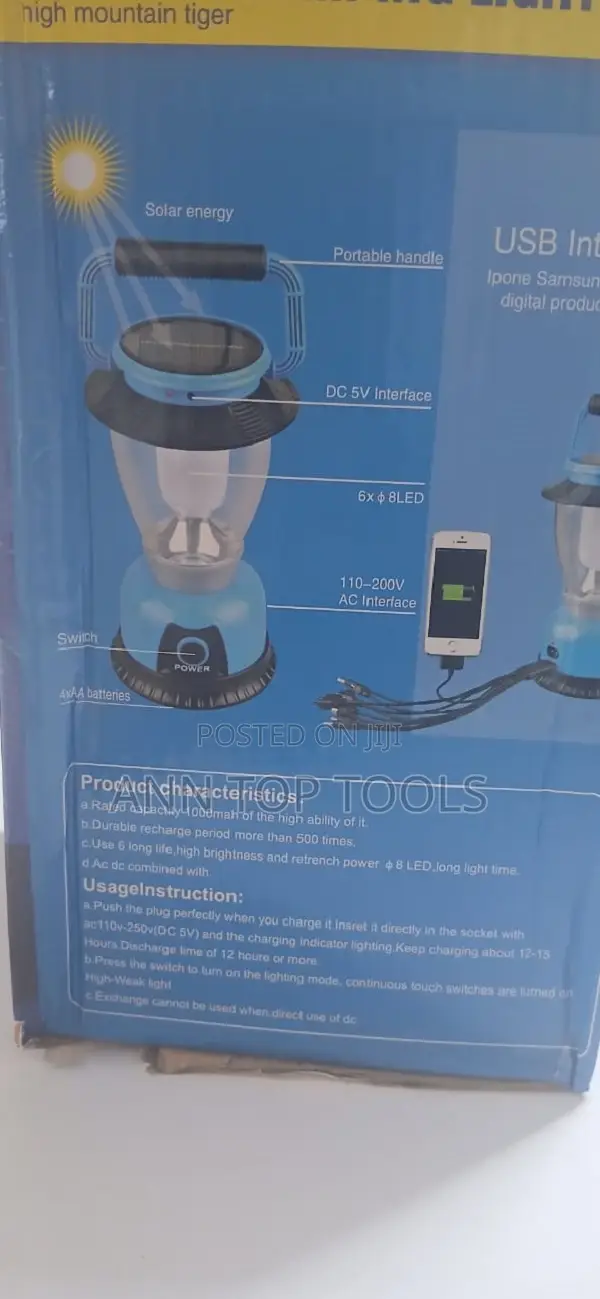 Solar Powered Lamp