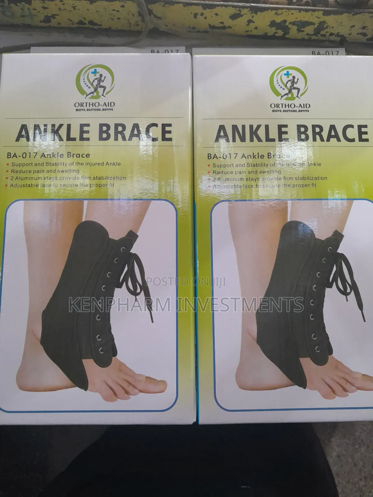 Ankle Brace With Laces; BA-017