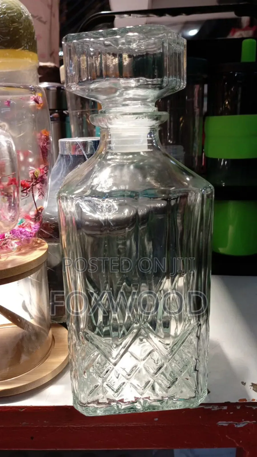 Crystal Whiskey Decanter