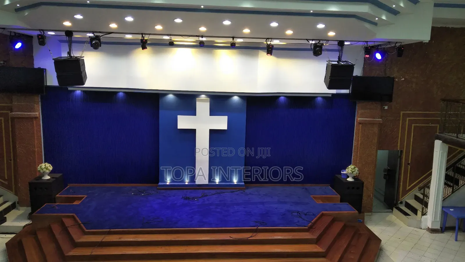 Blue Themed Church Altar Carpets Blue Church Altar Carpets