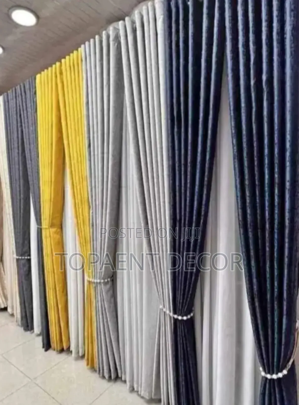 Heavy Fabric Window and Door Curtains
