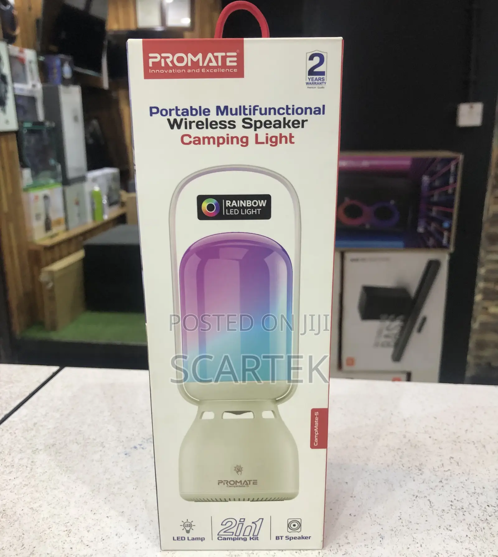 Portable Multifunctional Wireless Speaker Camping Light