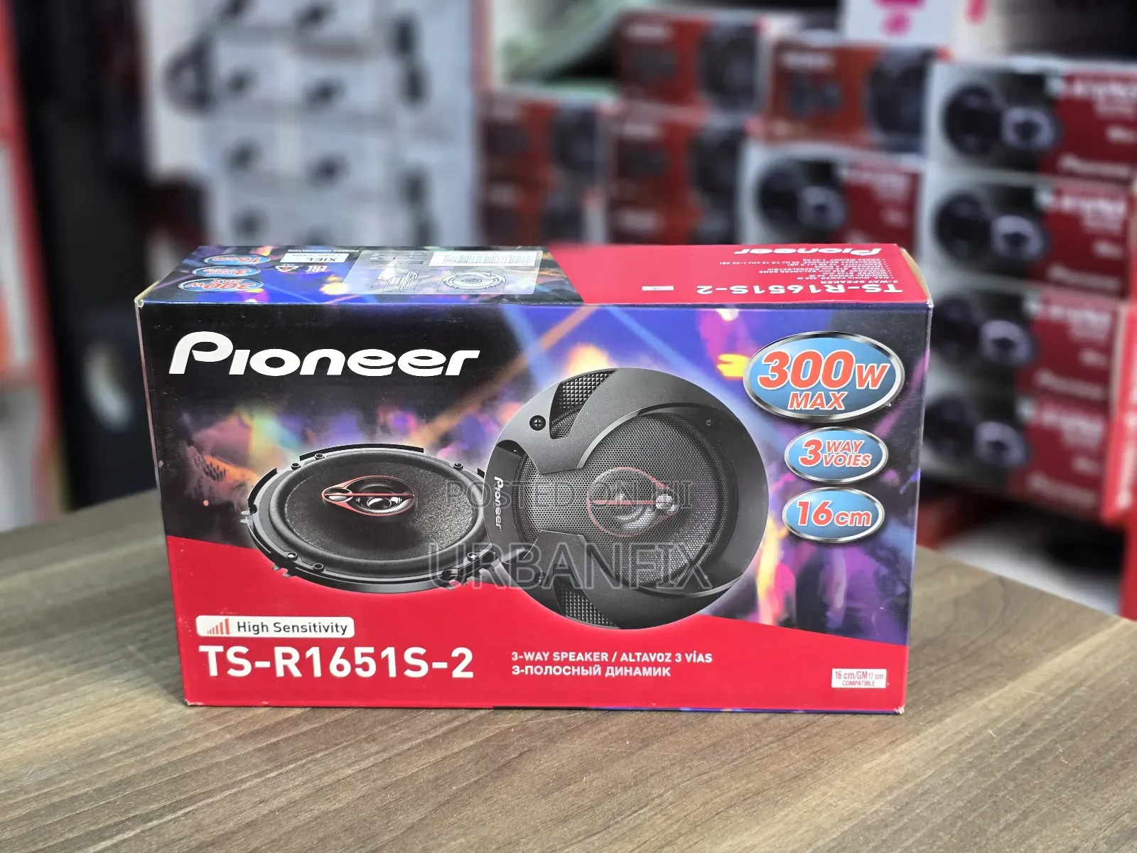 Pioneer 6 Inch 300watts Round Speakers- A Pair