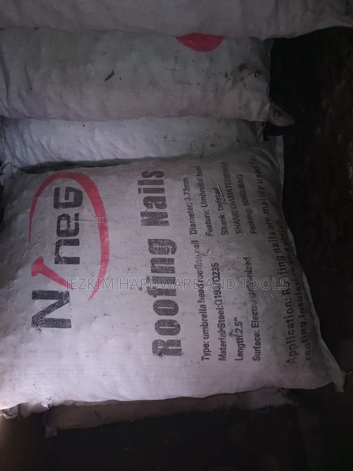 Roofing Nails (Nineg)50kgs