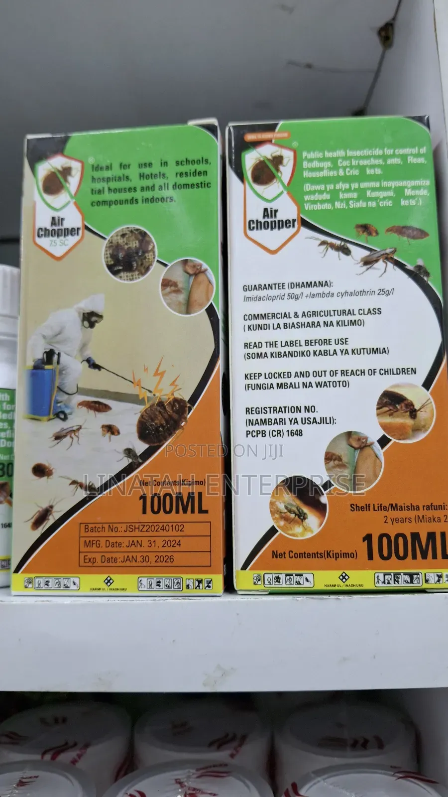 Air Chopper 100ml Pesticide