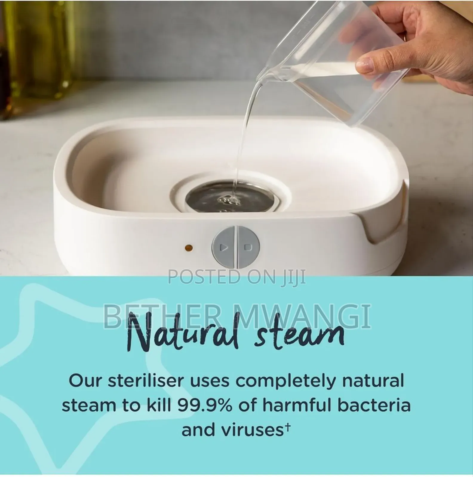 Tommee Tippee Super-Steam Advanced Electric Steriliser Set