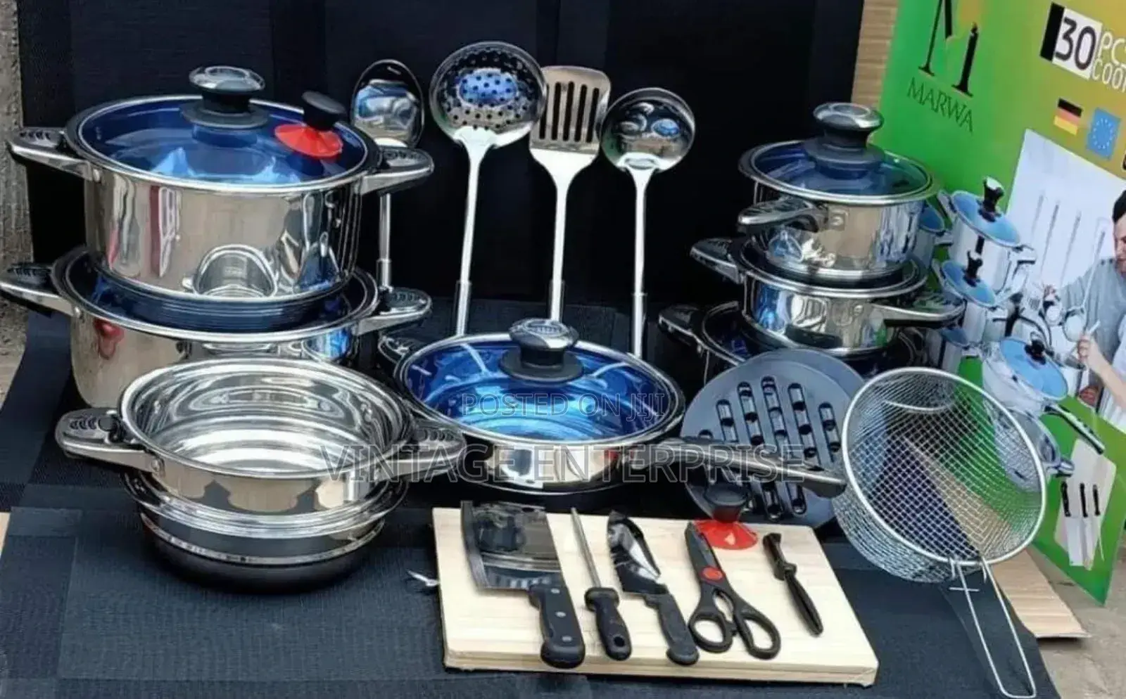 Marwa Stainless Steel Cookware Set